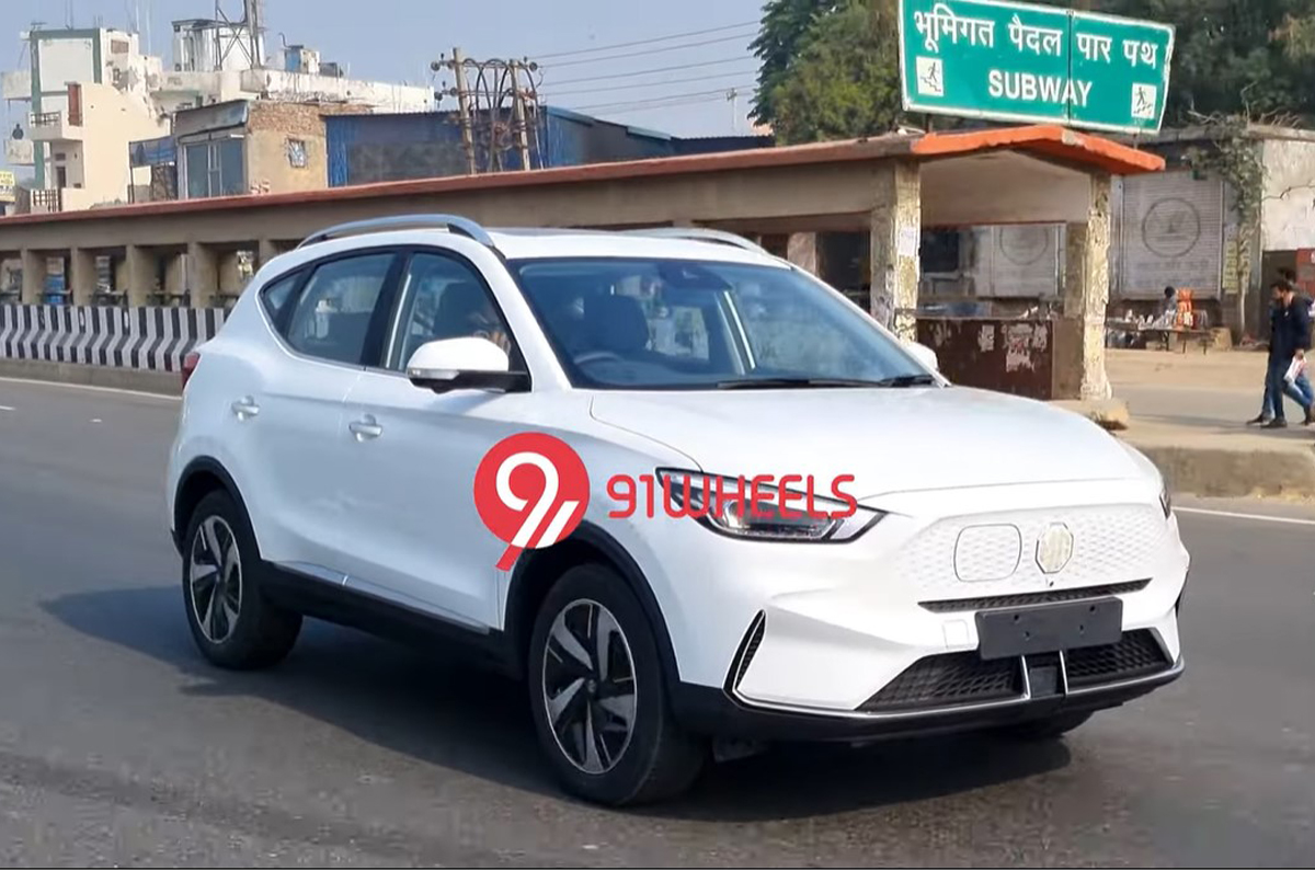MG ZS EV Facelift Inches Closer To Launch